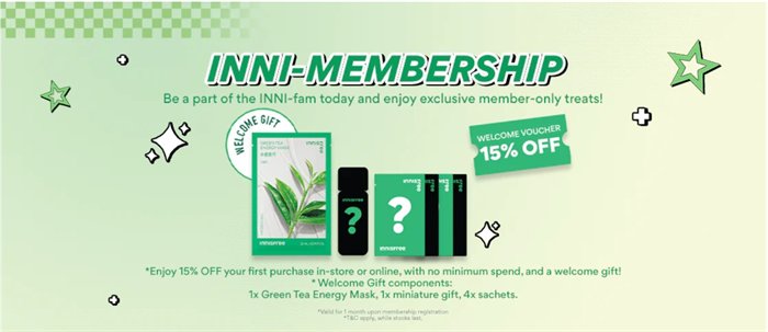 Innisfree Referral Link 2026: 15% Off Malaysia