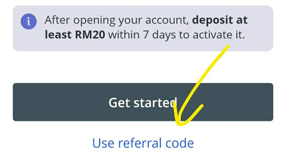 OCBC Use referral code link below Get started
