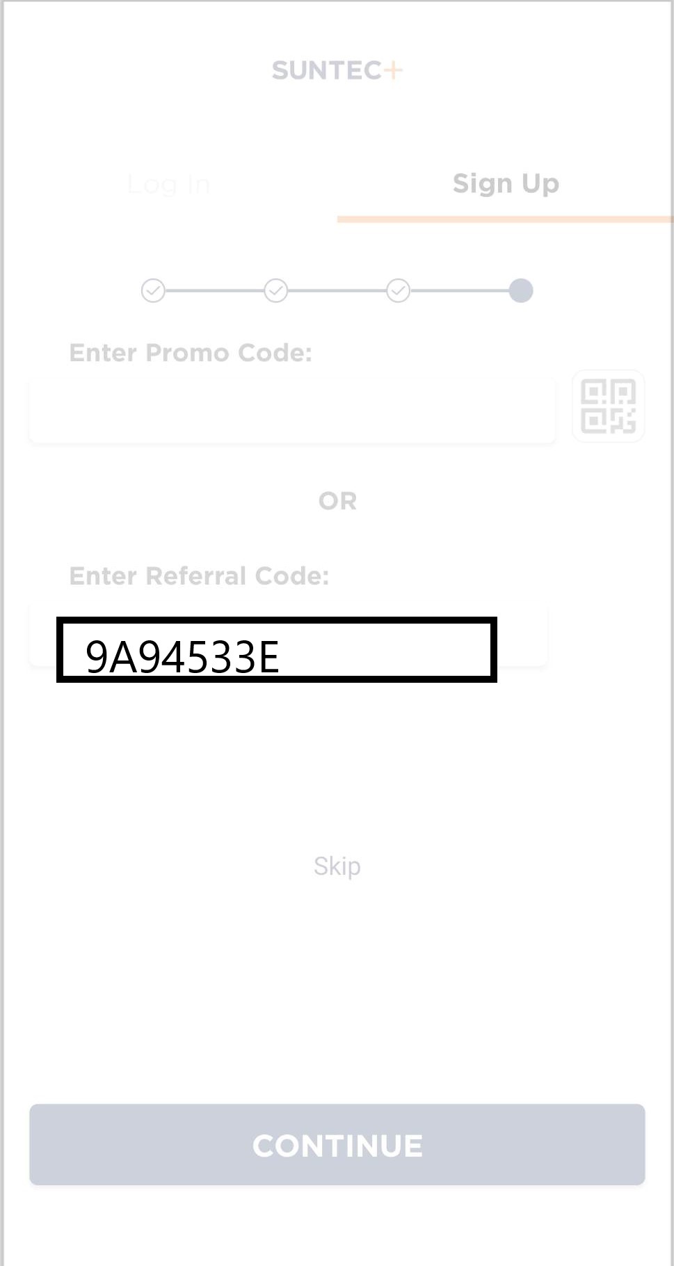 Suntec+ Referral Code